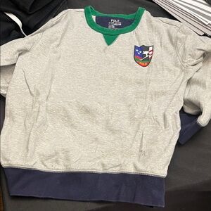 Polo by Ralph Lauren Kids Sweatshirt with Green Trim